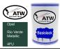 Preview: Opel, Rio Verde Metallic, 4FU: 500ml Lackdose, von ATW Autoteile West.